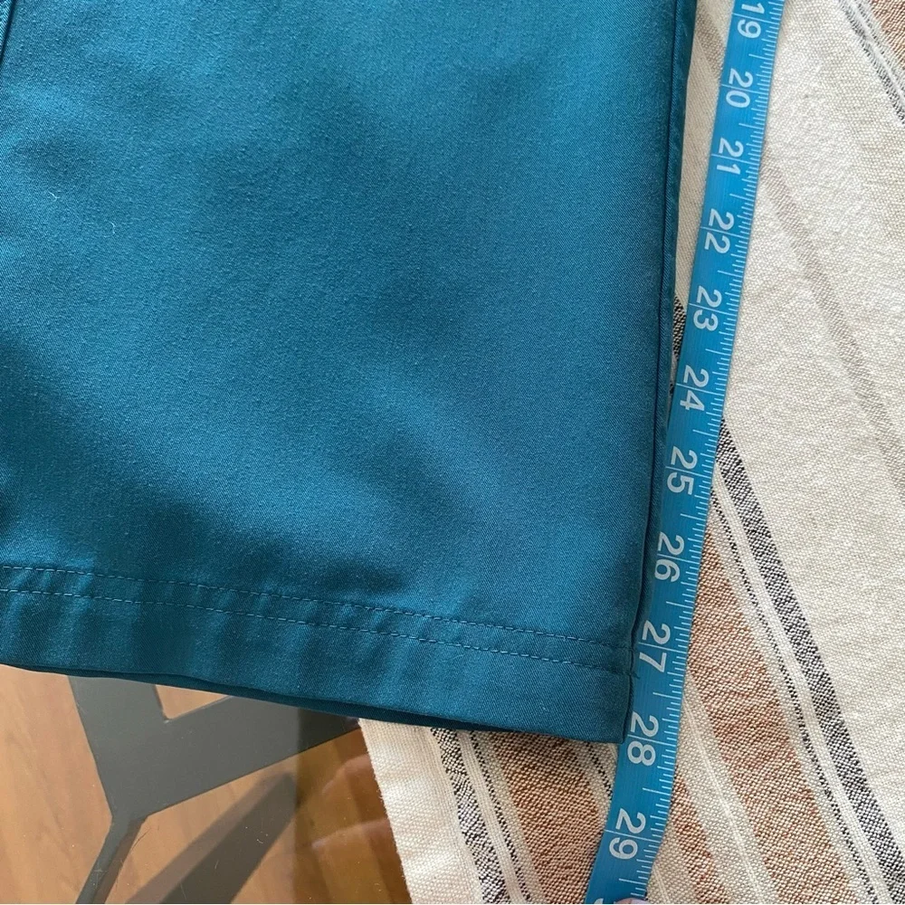 FIGS Teal Blue Cairo Cargo Scrub Pants XL Short